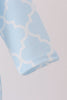 Blue birthday cake appilque ruffle romper