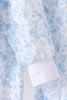 Blue floral print mom&me pants set