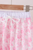 Pink floral print mom&me pants set