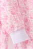 Pink floral print mom&me pants set