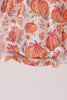 Orange Pumpkin Print Bubble