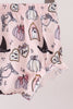 Purple spooky embroidery bloomer set