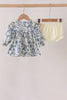 Vintage Floral Ruffle Bloomer Set