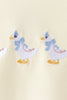 Beige goose embroidery bloomer set