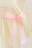 Cream smocked bow bubble