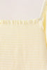 Cream smocked mom tiered dress