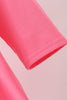 Pink sweet as pie embroidery ruffle dress