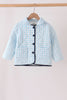 Blue gingham jacket