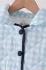 Blue gingham jacket