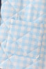 Blue gingham jacket