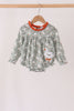 Grey goose applique ruffle bubble
