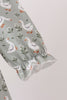 Grey goose applique ruffle dress