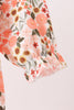 Green floral ruffle bubble