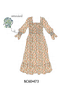 Floral smocked mom dress