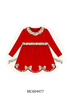Red Bow Ruffle dress