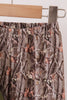 Forest camouflage turkey applique ruffle pants set
