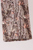 Forest camouflage turkey appliqu pants set