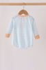 Pumpkin Pie Embroidery Gingham Bubble