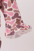 Pink leopard rufle bubble