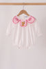 Pink french knot dot bubble