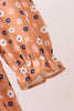 Fall floral print bubble
