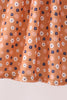 Fall floral print pants set