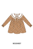 Fall floral print dress