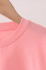 Pink Floral Bow Applique Top