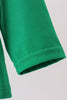 Green Farm Cow Embroidery Top