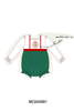 Green Gingerbread Smocked Bubble