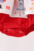 Red Nutcracker Ruffle Bubble