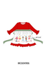 Red Nutcracker Ruffle Dress