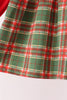 Red Grinch Smocked Pants Set