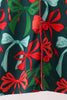 Forest Bow Zip Bamboo Mom&me Pajama set