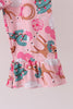 Pink Cowboy Ruffle Bamboo Pajama Set