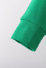 Green Santa Embroidery Pants Set