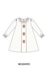 Pink Gingerbread Embroidery Ruffle Dress