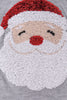 Gray Santa Sequin Top