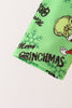 Green Grinch French Knot Top