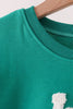 Green Grinch French Knot Mom&me Top