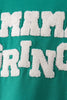 Green Grinch French Knot Mom&me Top