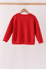 Red Candy Cane Sequin Top