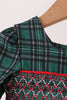 Forest Plaid Smocked Bloomer Set
