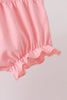 Pink Castle Applique Bloomer Set
