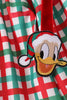 Red Character Embroidery Gingham Bloomer Set