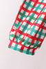 Red Bow Gingham Mom Dress