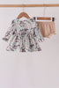 Hunting Deer Embroidery Bloomer Set