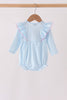 Blue Castle Embroidery Ruffle Bubble