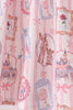 Pink Character Bow Embroidery Ruffle Pants Set