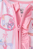 Pink Character Ruffle Bamboo Romper